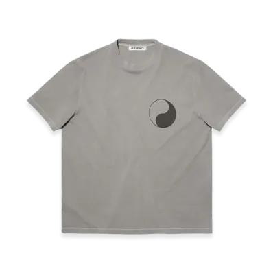 OUR LEGACY Yin Yang Print Box T-Shirt "Overdyed Carbon"