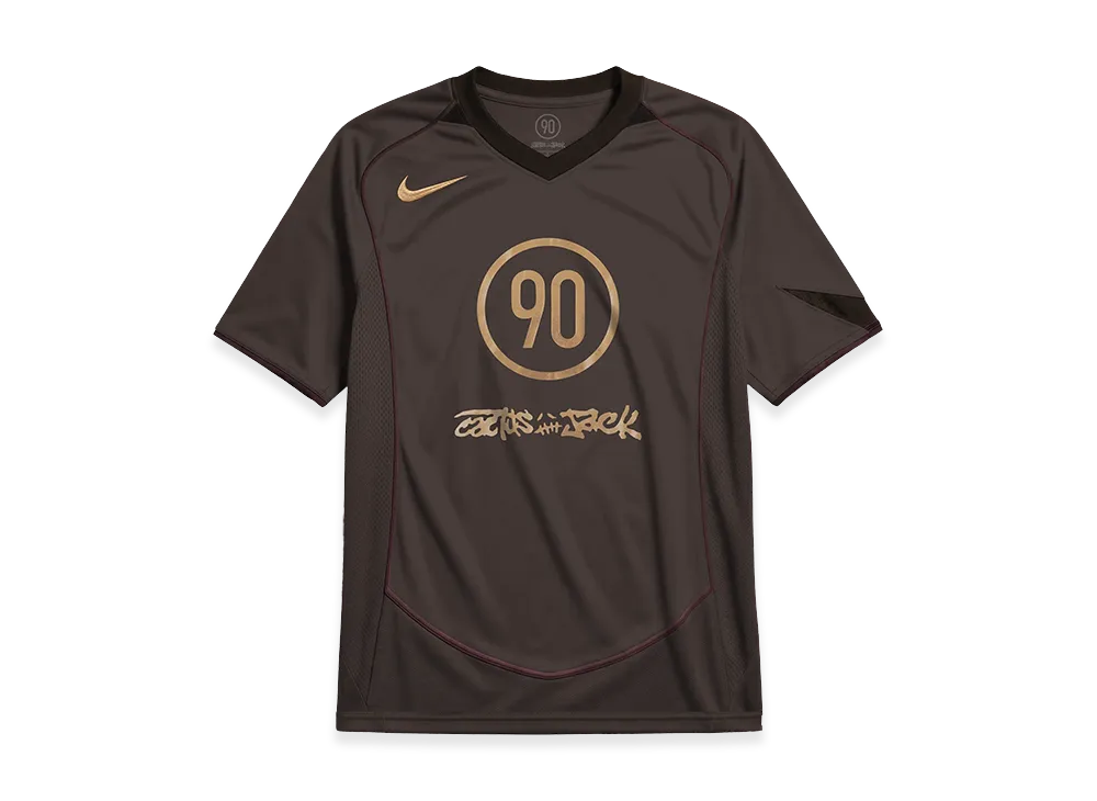 Travis Scott Cactus Jack x Nike Total 90 Football Jersey "Brown"