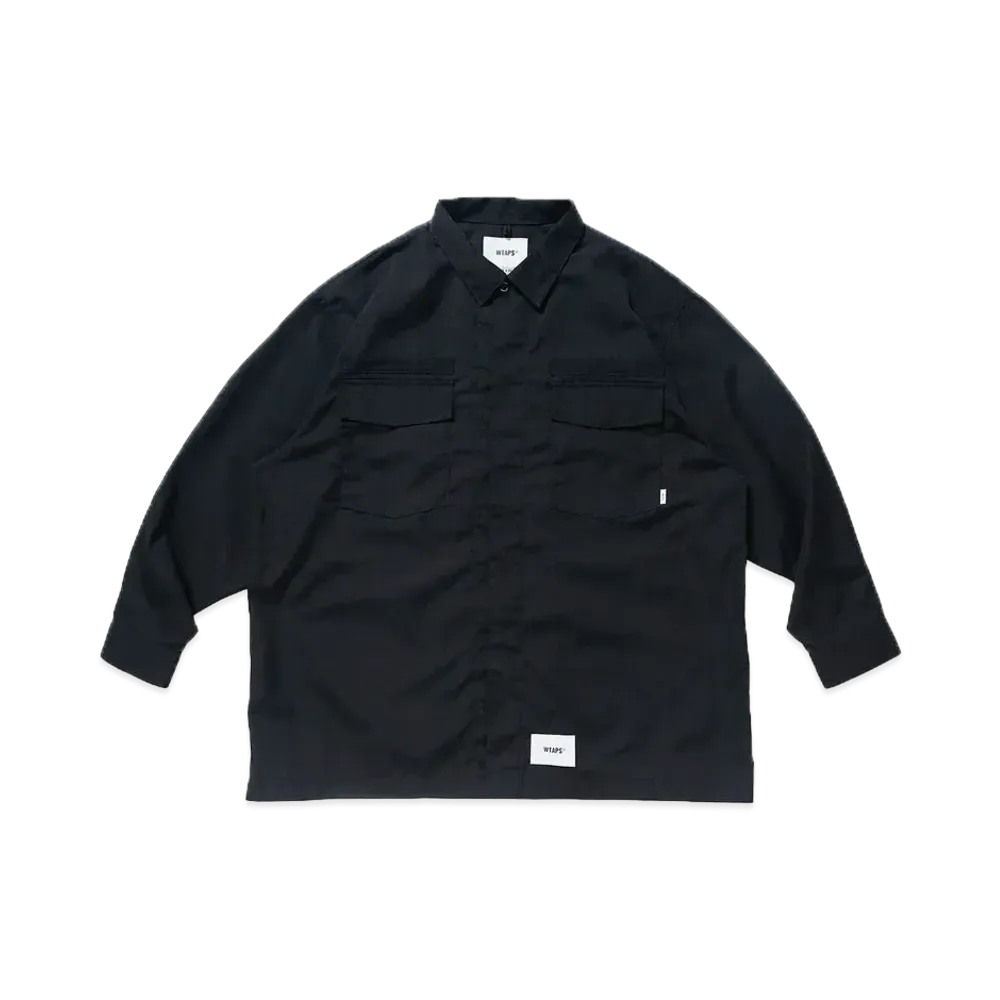WTAPS Huey / LS / Ctpl. Weather "Black"