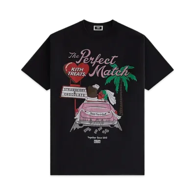 Kith Treats Perfect Match Vintage Tee "Black"