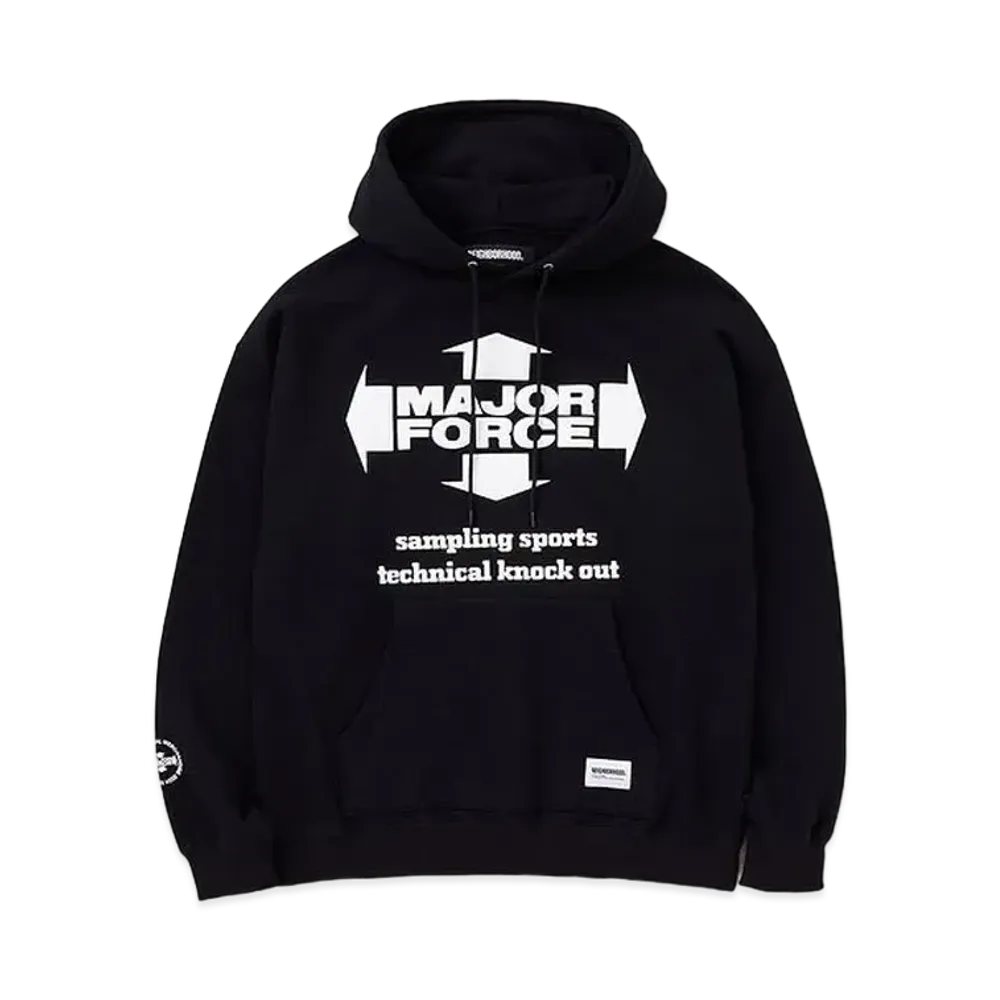 NEIGHBORHOOD x MAJOR FORCE Sweatparka LS "Black" 232UWMFN-CSM02S
