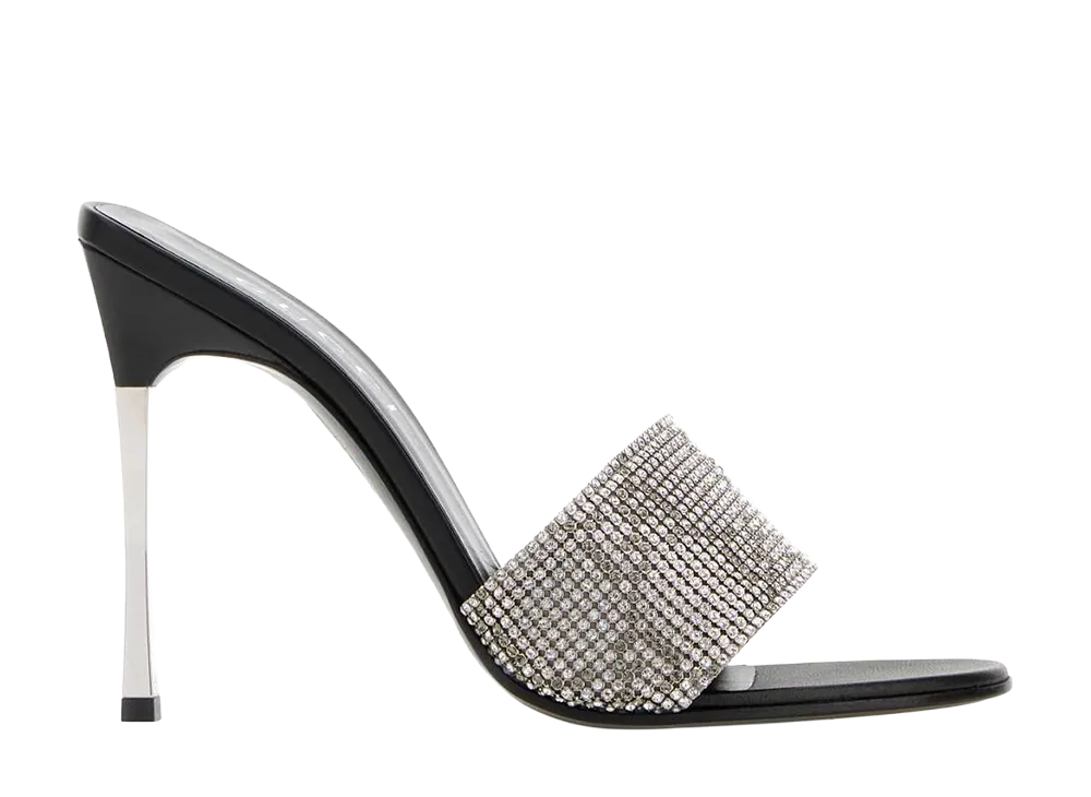GUCCI Women's Embellished Fabric Bombshell Mules "Neutrals"