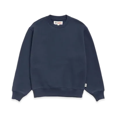 Stussy Fleece Crew "Navy"