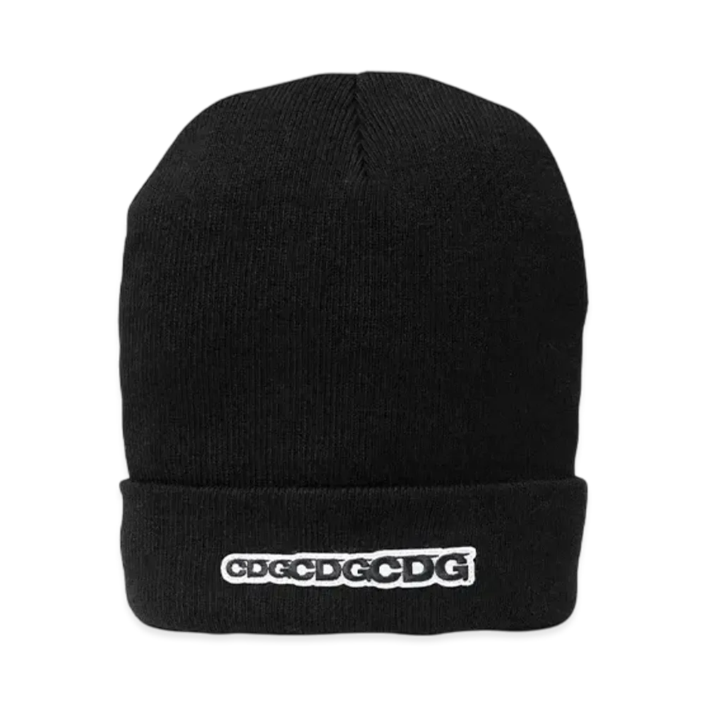 COMME des GARCONS CDG Patch Beanie "Black"