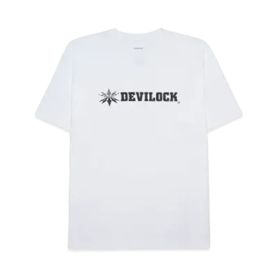DEVILOCK VECTOR LOGO TEE "WHITE"