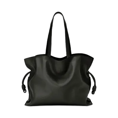 LOEWE XL Flamenco Bag In Nappa Calfskin "Black"