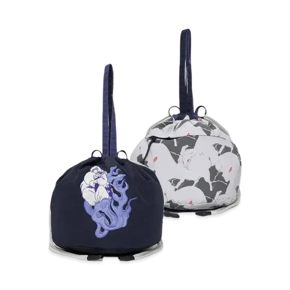 graniph x Inuyasha Sesshomaru Reversible String Bag "Blue"