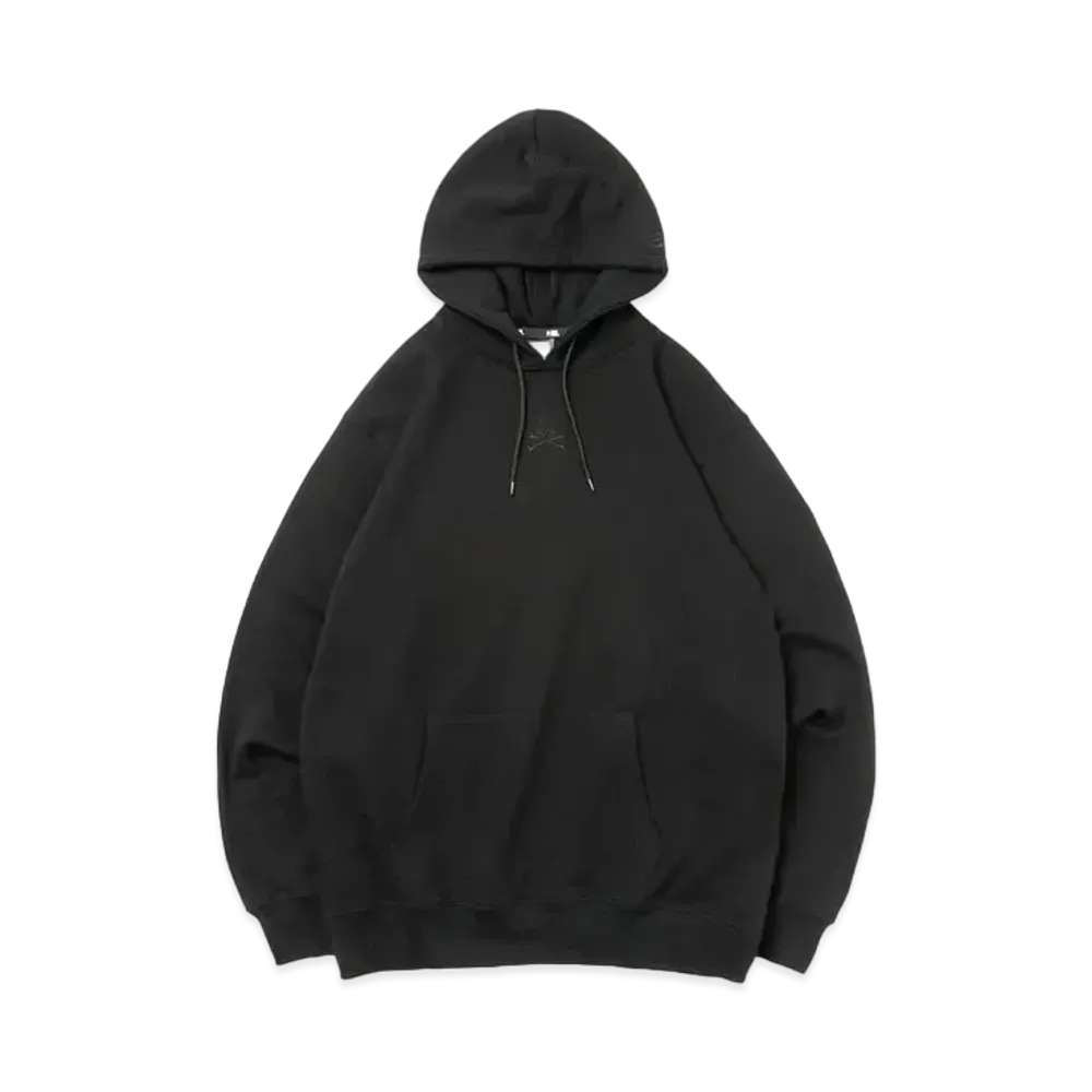 NEW ERA x MASTERMIND JAPAN Fleece Sweat Pullover Hoodie "Black x Black"