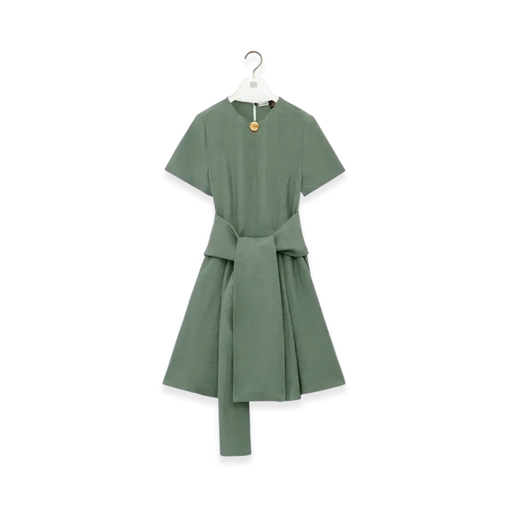 LOEWE Pebble Dress "Sage"