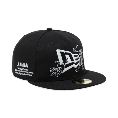 NEW ERA x Choju-giga 59Fifty Flag Logo "Black"