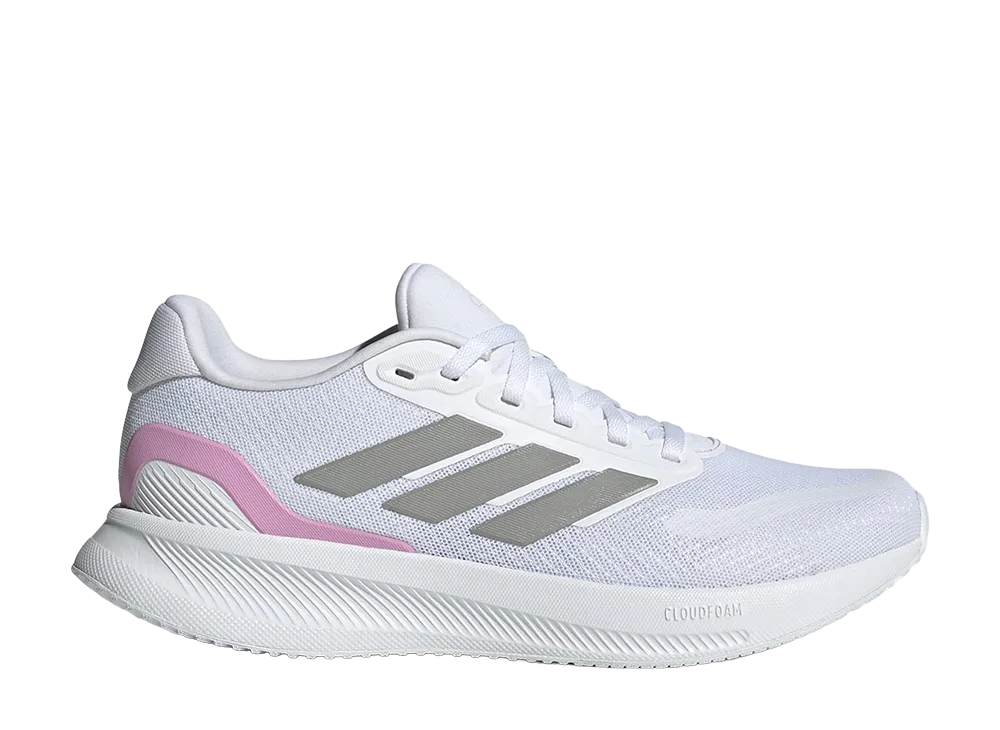 adidas Women's Runfalcon 5 Wide Running "Cloud White/Mgh Solid Grey/Core Black"