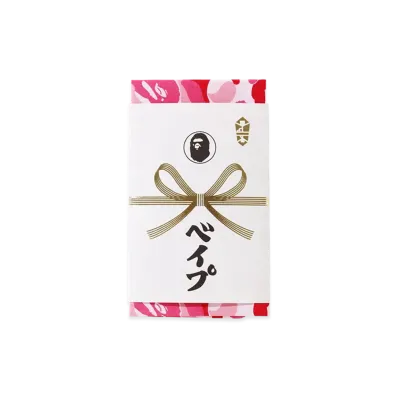 A BATHING APE ABC Camo Tenugui "Pink"