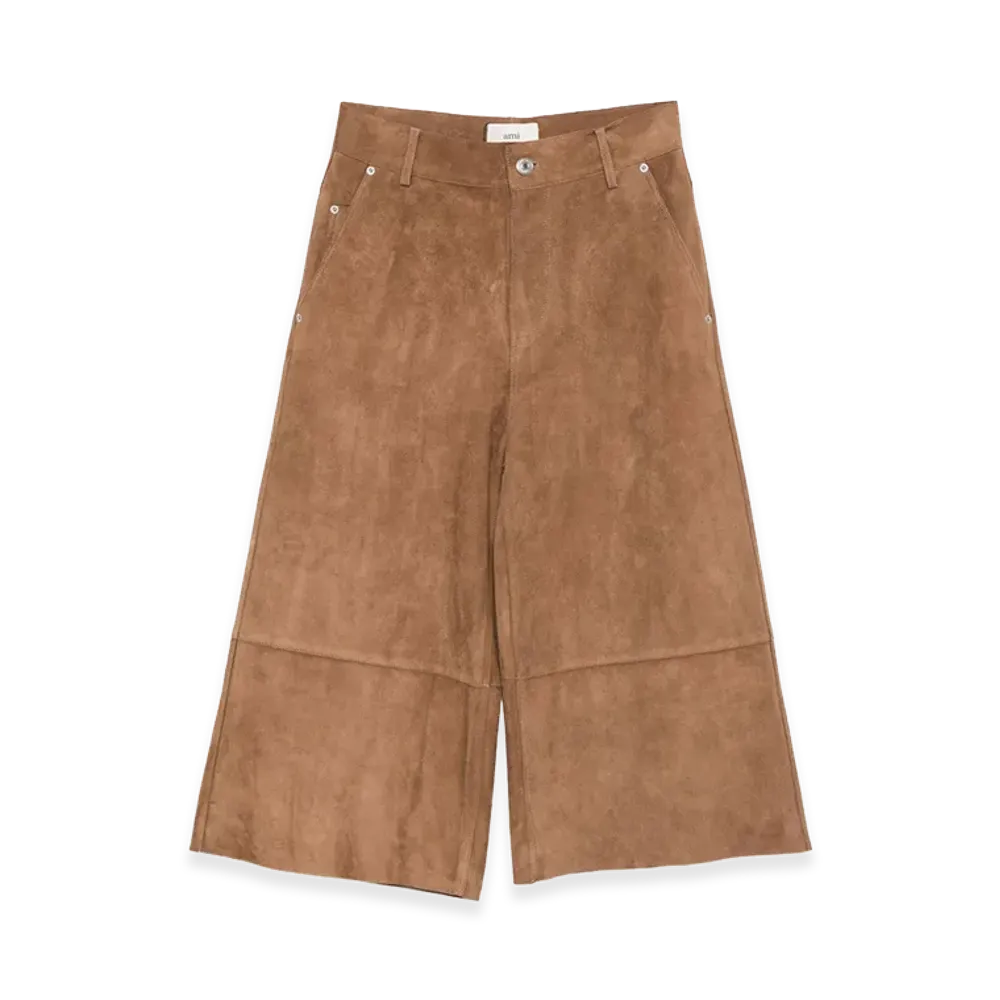 AMI PARIS Women's Trousers "Brown"