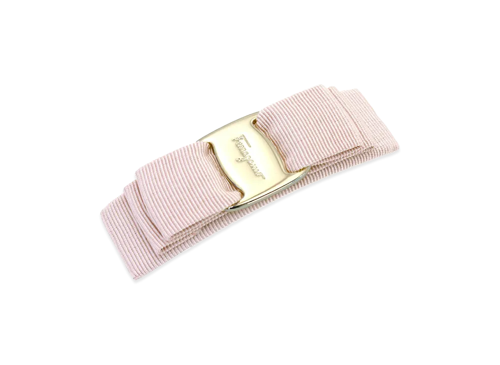 Salvatore Ferragamo Ribbon Hair Clip "Macaron"