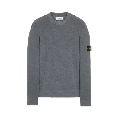 Stone Island 560C2 FULL RIB PURE WOOL "Grey"