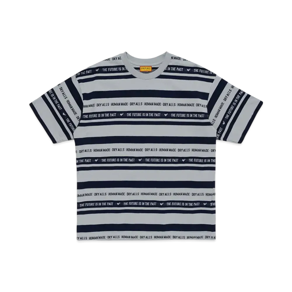 HUMAN MADE Striped T-Shirt "Blue"