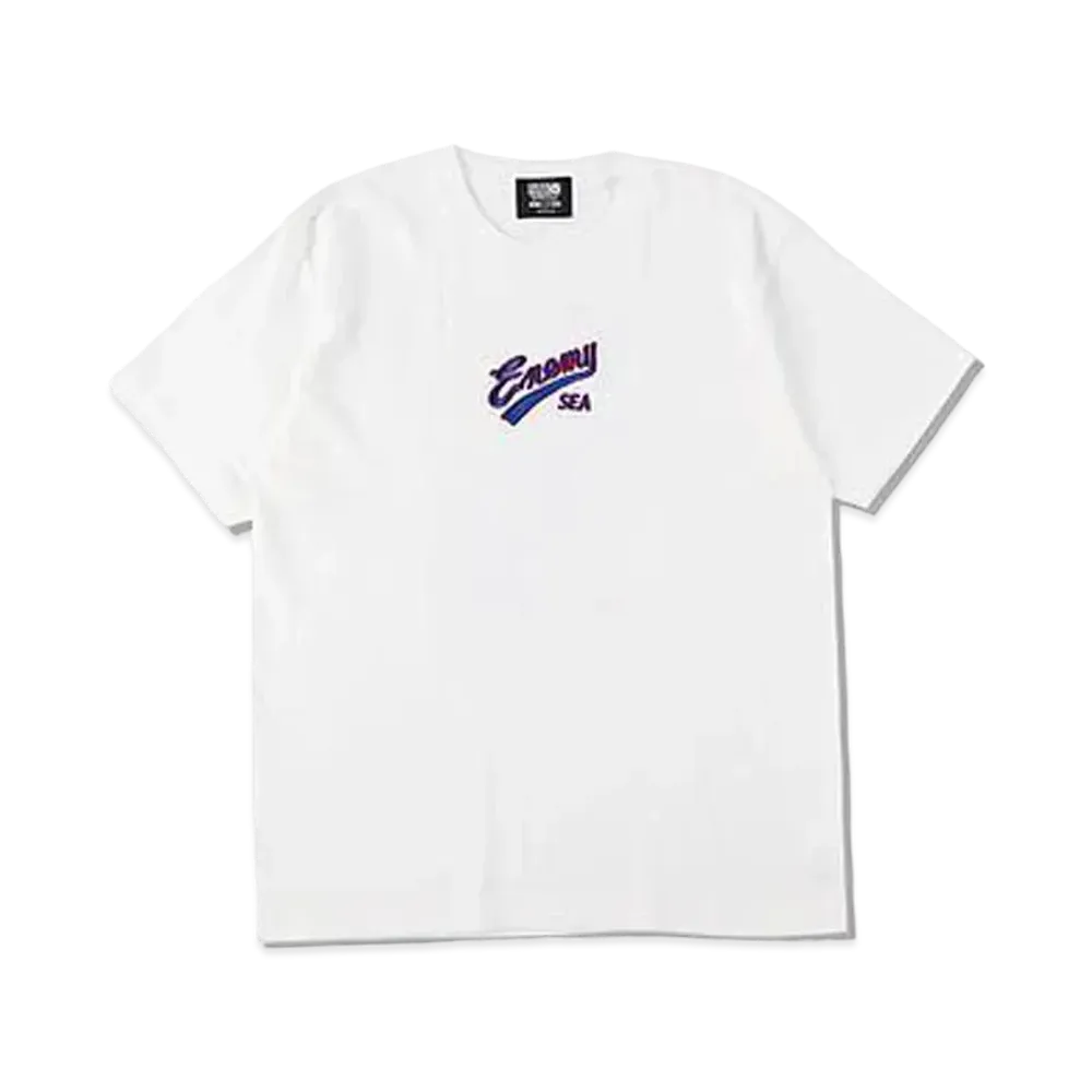 WIND AND SEA x Public Enemy -S_E_A- S/S Tee "White"