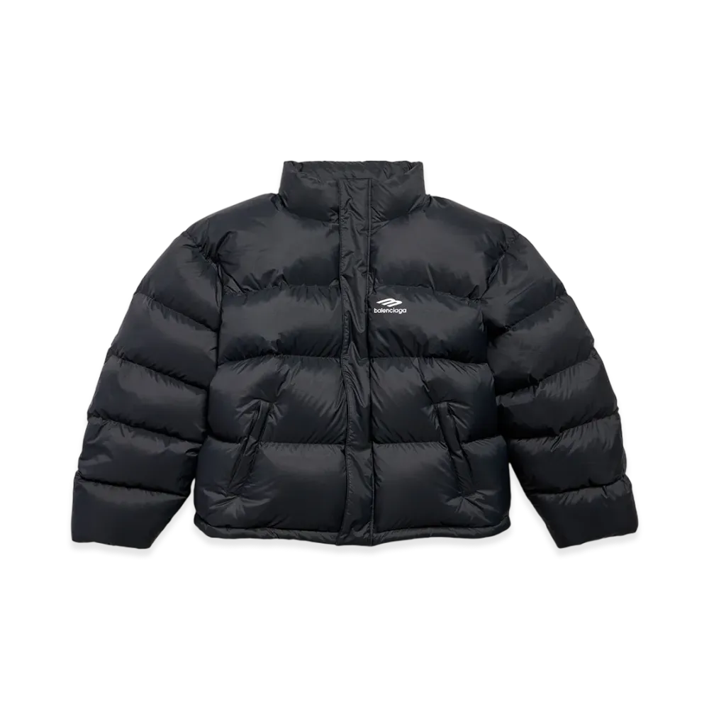 BALENCIAGA 3B Sports Icon Ski Puffer "Black"