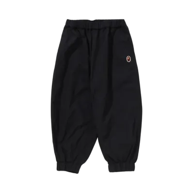 A BATHING APE Ape Head One Point Balloon Pants "Black"
