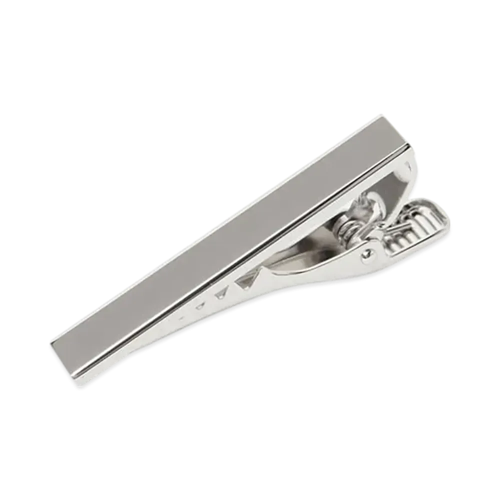 BEAMS Tie Clip Silver925 "Solid"