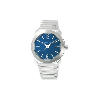 BVLGARI Octo "Silver/Navy"
