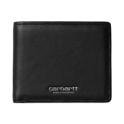 Carhartt WIP Vegas Billfold Wallet "Black/Silver"