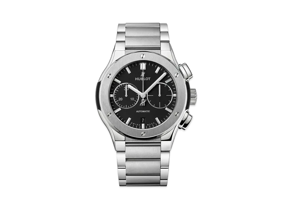 HUBLOT Classic Fusion Chronograph Titanium Bracelet 45mm