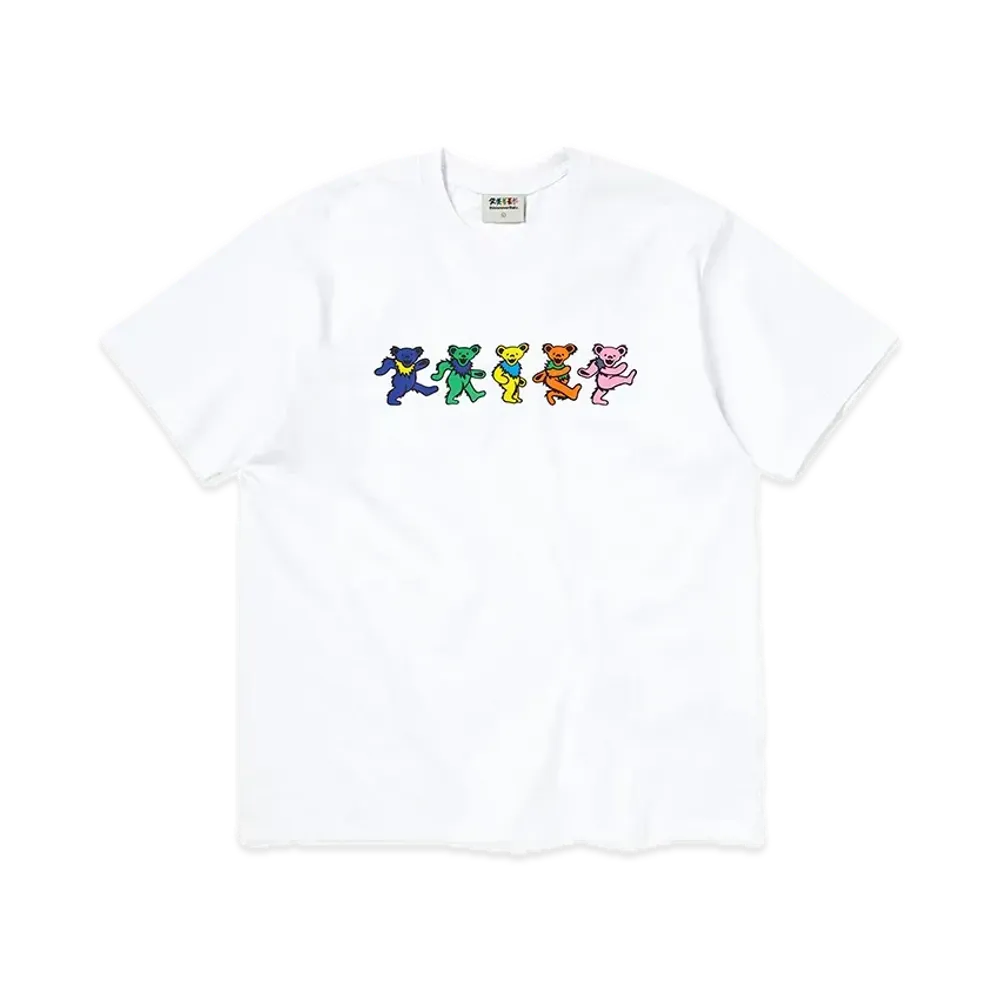 thisisneverthat x Grateful Dead Dancing Bears Tee "White"