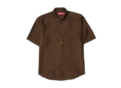 Supreme Pintuck S/S Shirt "Brown"
