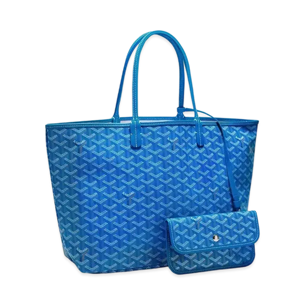 Goyard Saint Louis PM Bag "Blue"