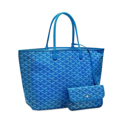 Goyard Saint Louis PM Bag "Blue"