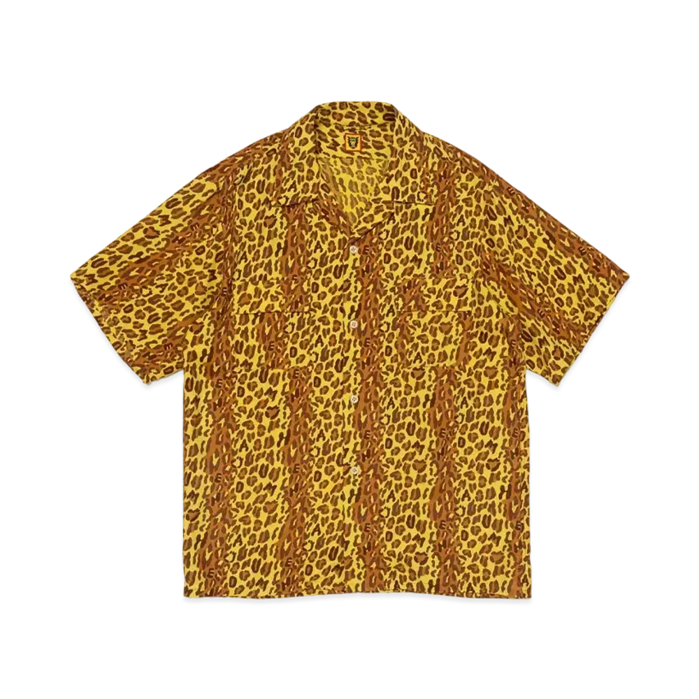 HUMAN MADE Leopard Aloha Shirt "Yellow"