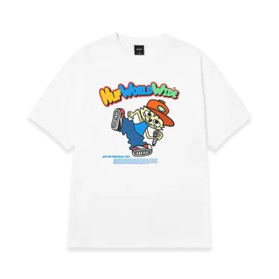 HUF Chop Kick Block Tee "White"