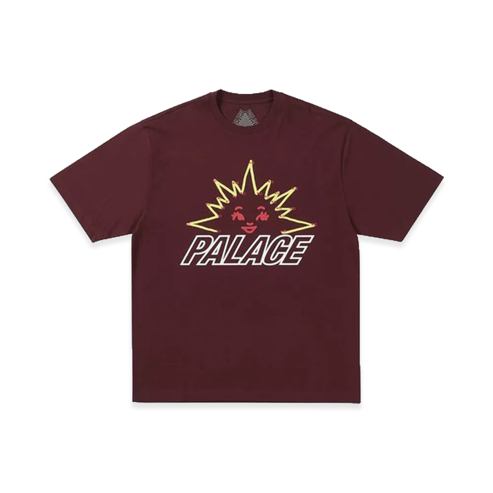 PALACE Dot 2 Dot T-Shirt "Maroonish"