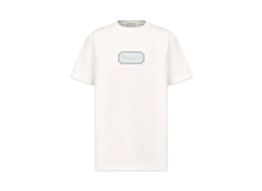 Dior Christian Dior Couture T-Shirt Relaxed Fit Cotton Jersey "White"