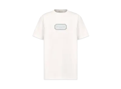 Dior Christian Dior Couture T-Shirt Relaxed Fit Cotton Jersey "White"