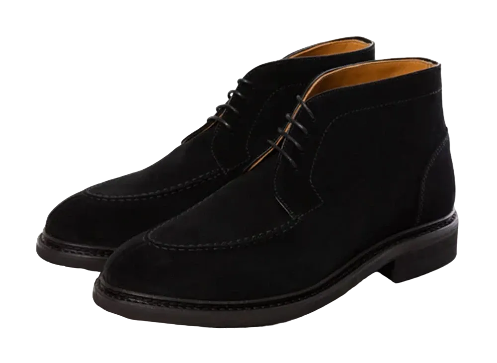 Berwick U Tip HO207 Suede "Black" 343REMLBK
