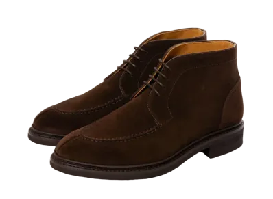 Berwick U Tip HO207 Suede "Dark Brown" 343REMLDB