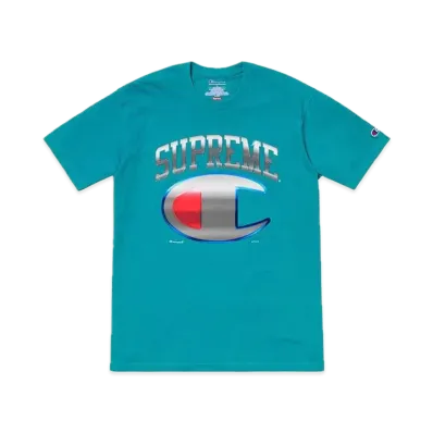 Supreme x Champion Chrome S/S Top "Dark Teal"