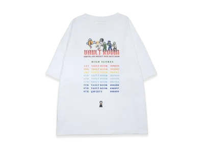 VAULTROOM Game Score Tee "White"