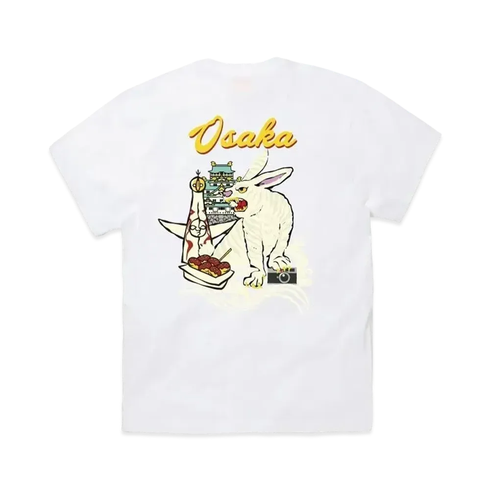 FR2 Osaka Exclusive Products Embroidery T-shirt "White"