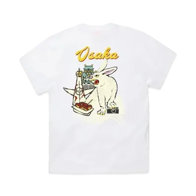 FR2 Osaka Exclusive Products Embroidery T-shirt "White"