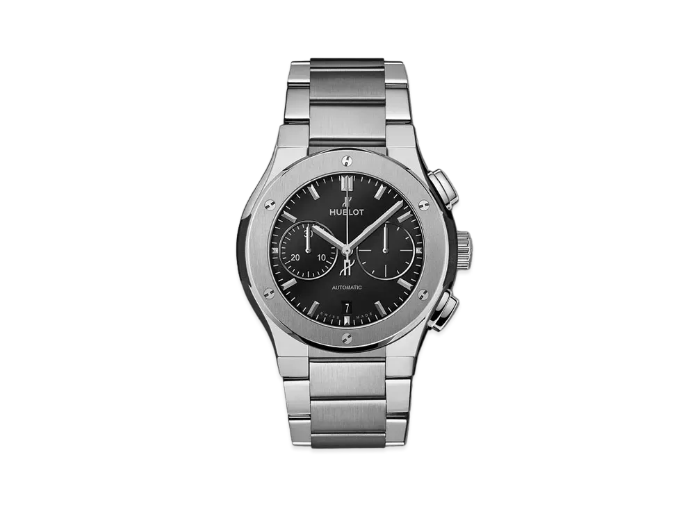 HUBLOT Classic Fusion Chronograph Titanium Bracelet 42mm