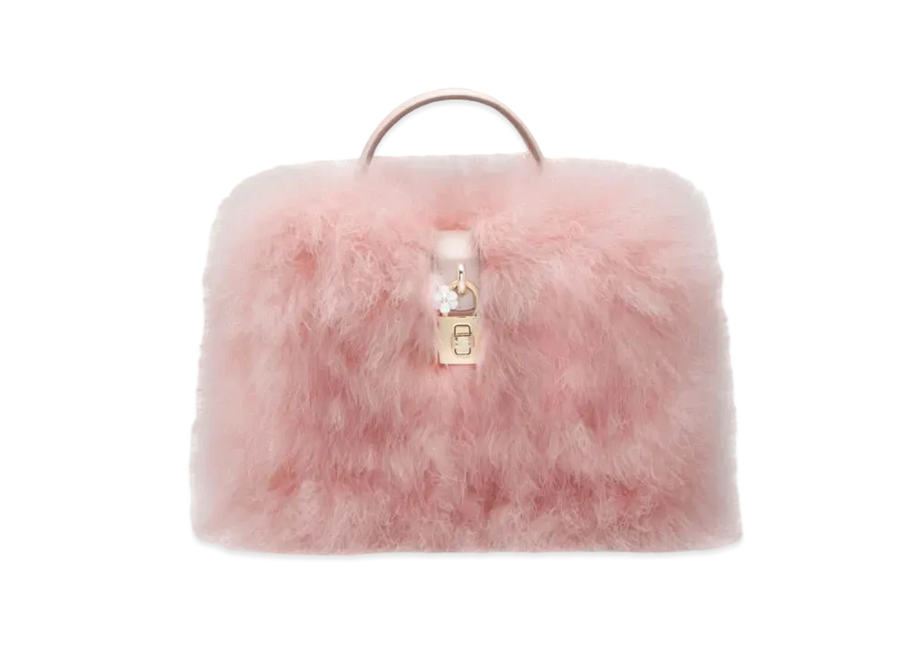 Dolce&Gabbana Dolce Box Bag Satin Malabu Covering "Pink"