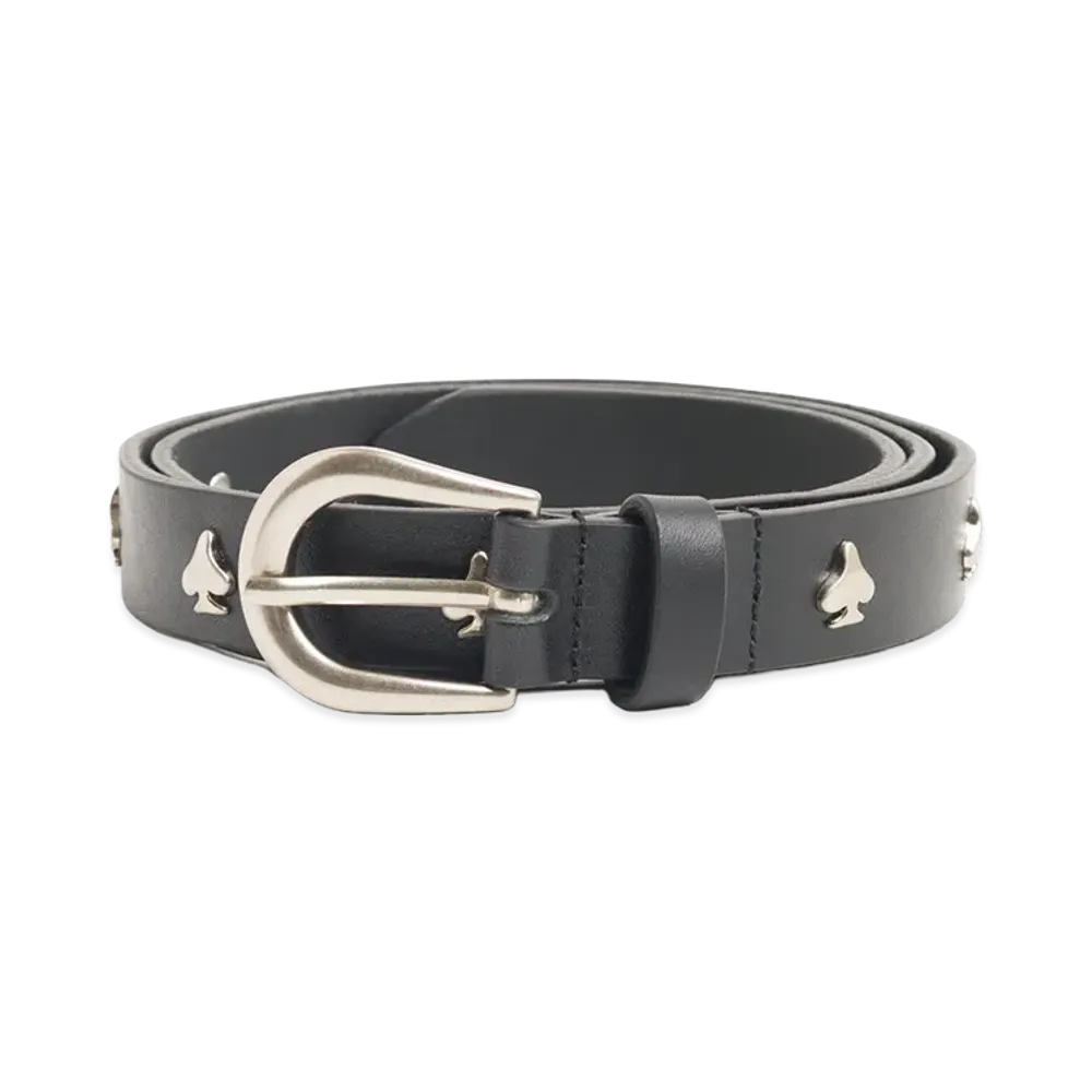 Stussy Spade Emblem Belt "Black"