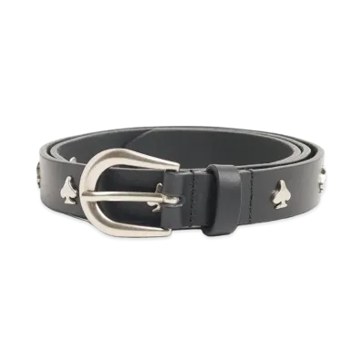 Stussy Spade Emblem Belt "Black"