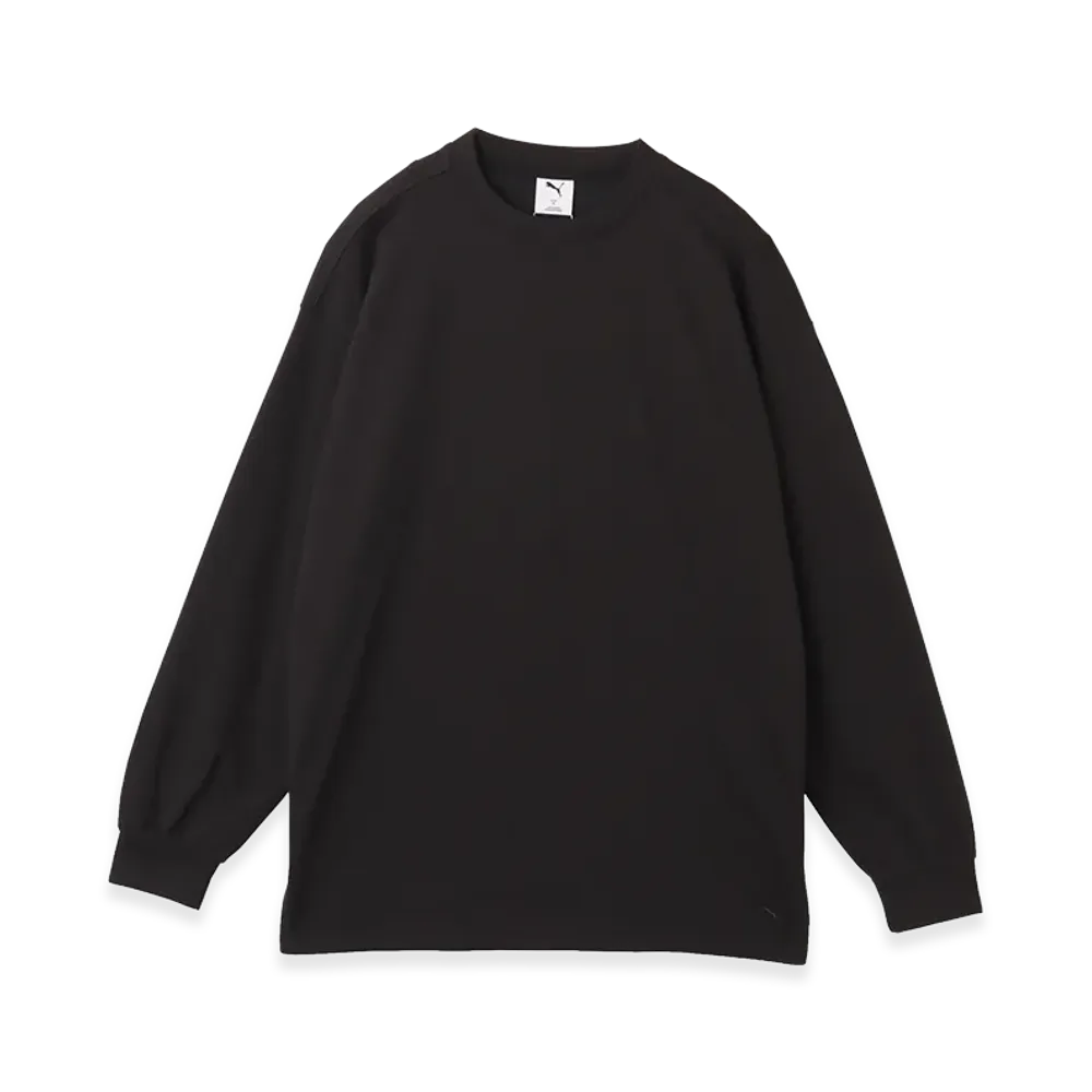 PUMA Oversized LS Tee "Black"