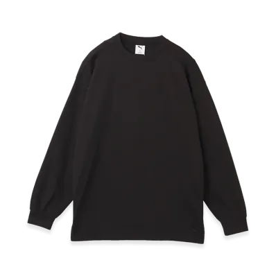 PUMA Oversized LS Tee "Black"