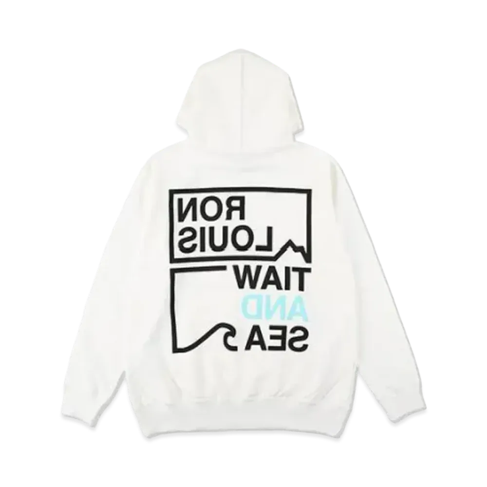 WIND AND SEA x Ron Louis Hoodie "White"