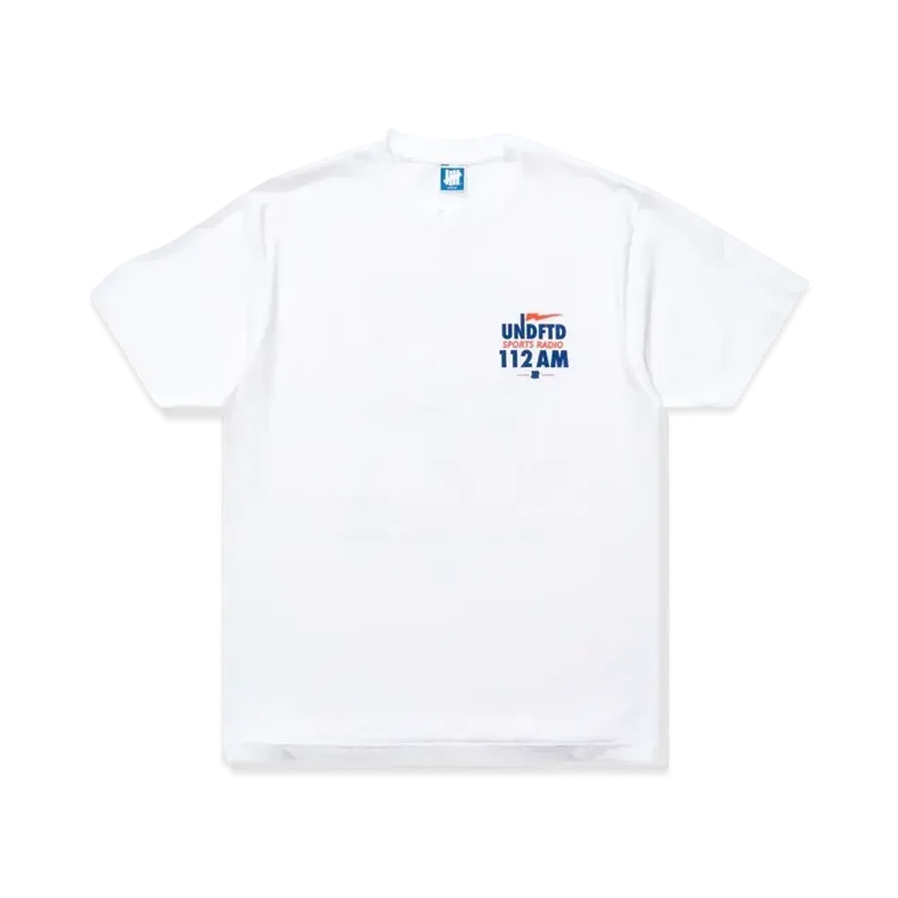 UNDEFEATED Sports Radio S/S Tee "White"